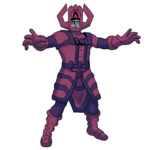 how to draw galactus