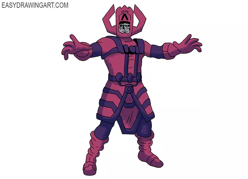 galactus drawing step by step