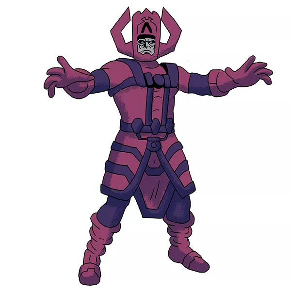 how to draw galactus