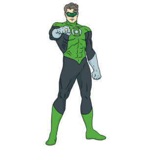 how to draw green lantern
