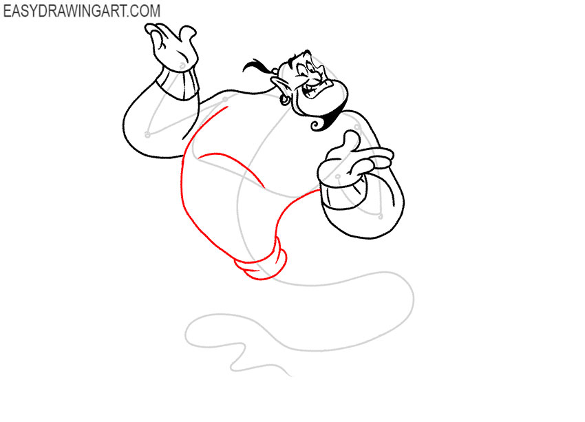 disney genie drawing