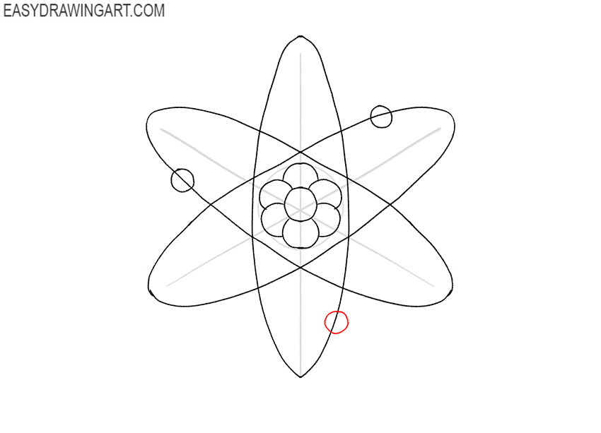 atom drawing tutorial