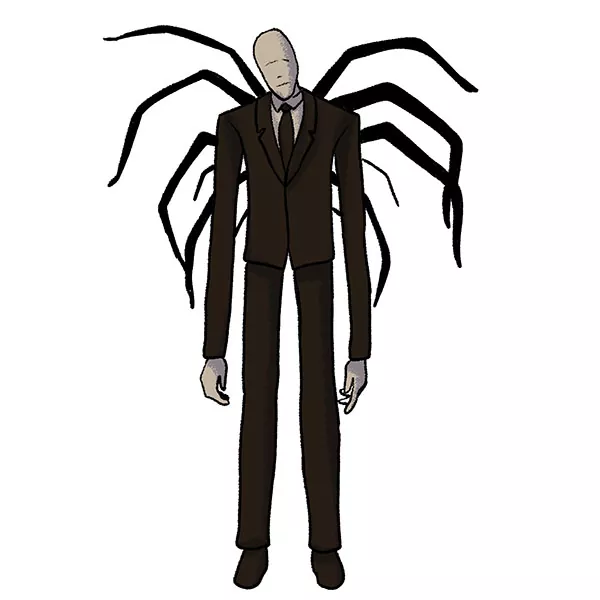 How to Draw Slenderman