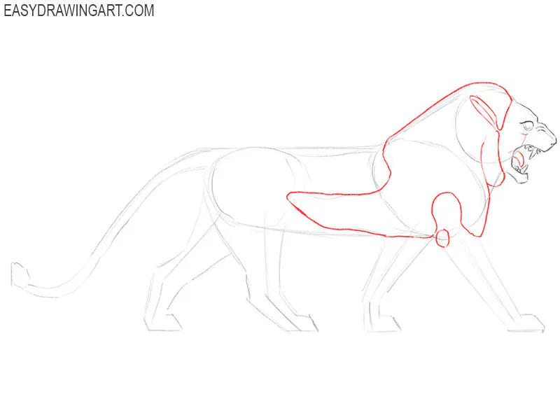 mesopotamian art - draw the mane