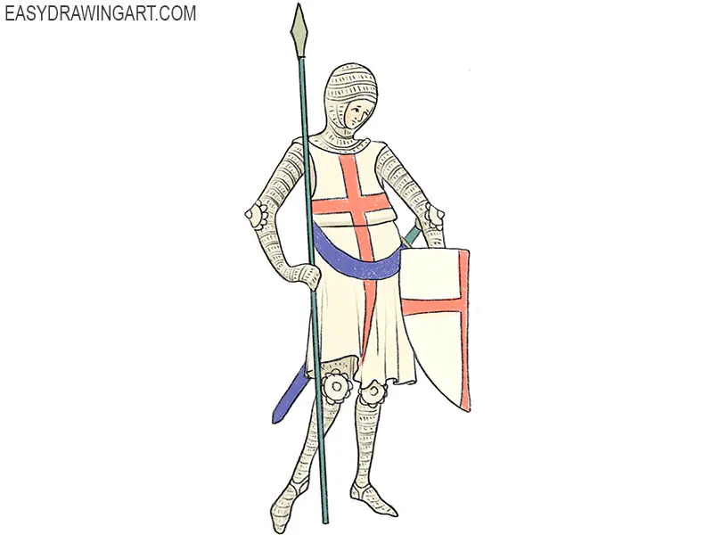 how to draw medieval art
