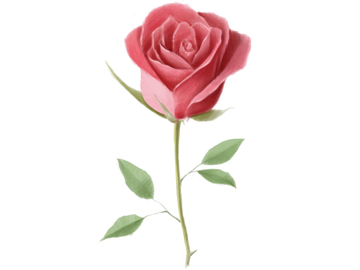 how to paint a flower featured image