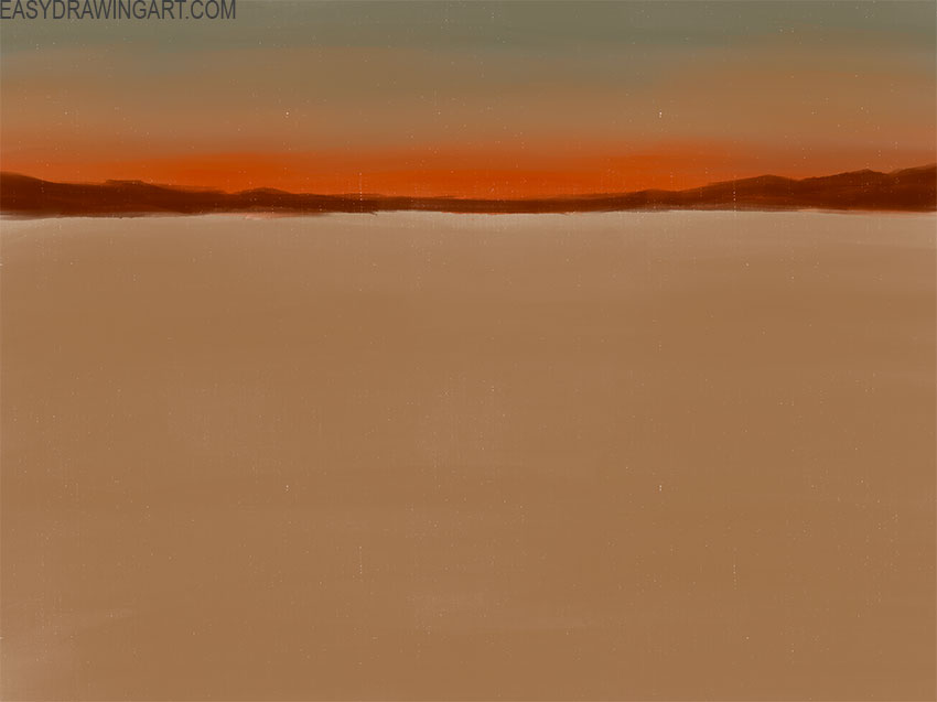 painting the horizon