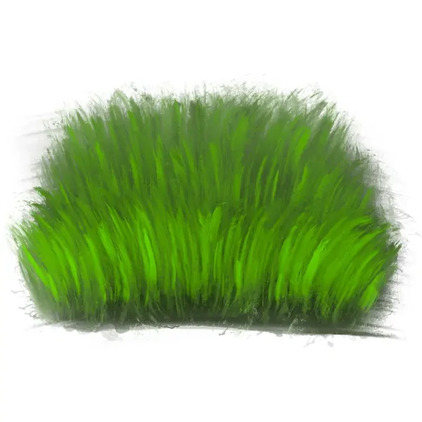 How to paint grass cover image