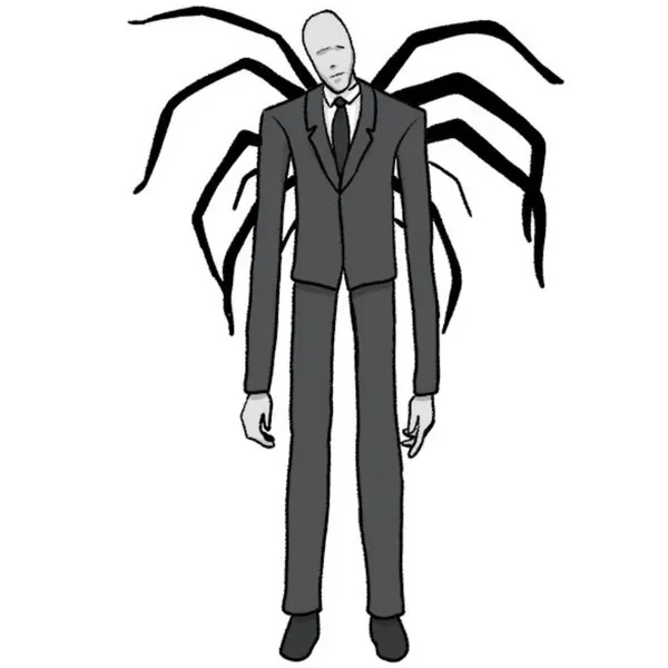 How to draw slenderman cover image