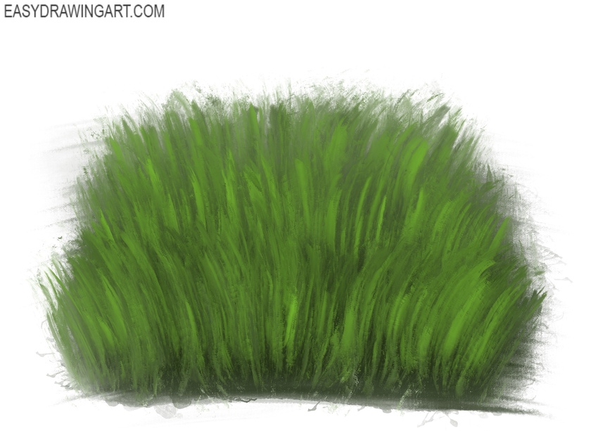 Paint Grass Blades in the Light