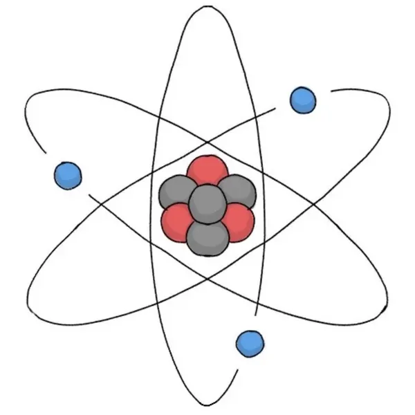 How to draw an atom cover image