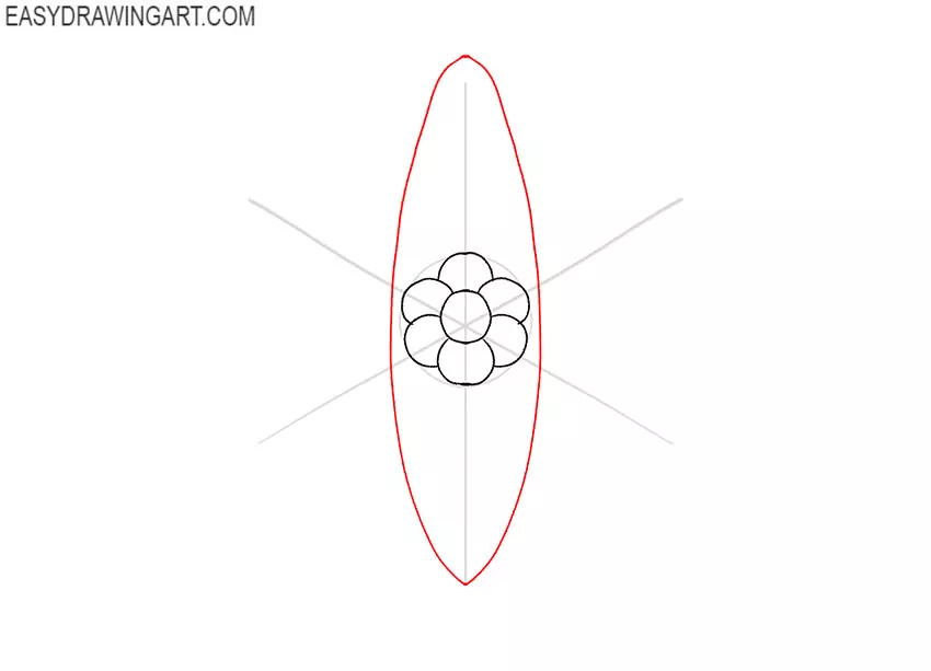 Depict the First Orbit of the Atom