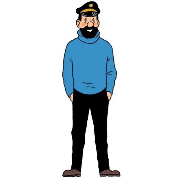 How to draw Captain Haddock cover image