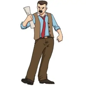 How to draw J. Jonah Jameson cover image