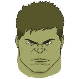 How to draw Hulk cover image